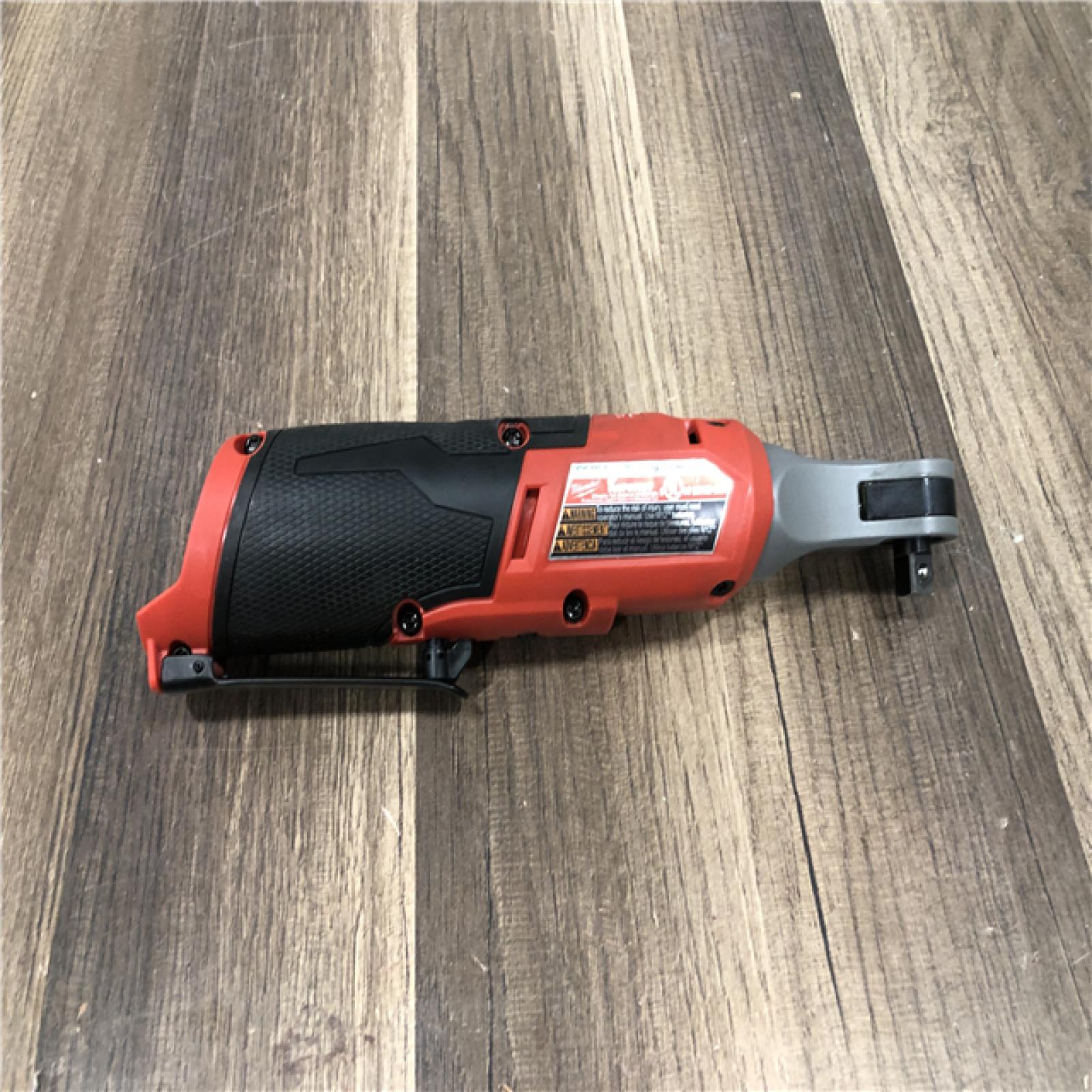 AS-IS Milwaukee FUEL 12-Volt Lithium-Ion Brushless Cordless High Speed 3/8 in. Ratchet (Tool-Only)