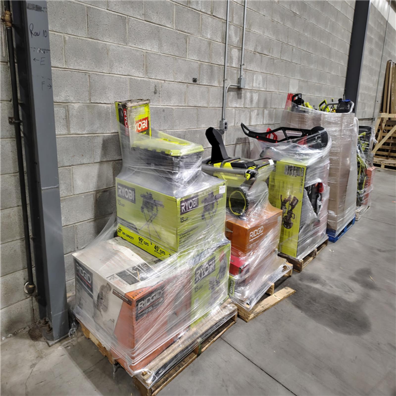 Pittston Location As-Is Power Tools Partial Truckload (10 pallets) 5613-A