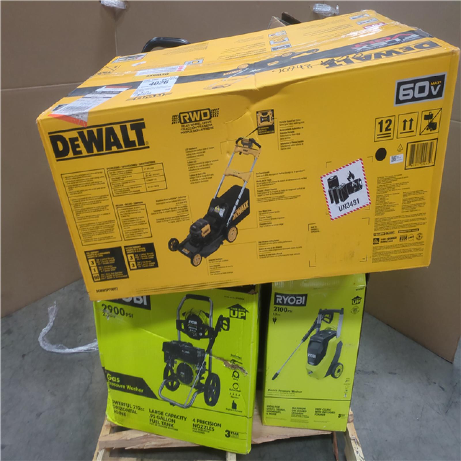 CALIFORNIA AS-IS OUTDOOR POWER EQUIPMENT