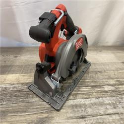 AS-IS Milwaukee FUEL 18V Lithium-Ion Brushless Cordless 6-1/2 in. Circular Saw (Tool-Only)