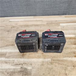 HOUSTON LOCATION - AS-IS MILWAUKEE FORGE BATTERY PACK QTY - 2