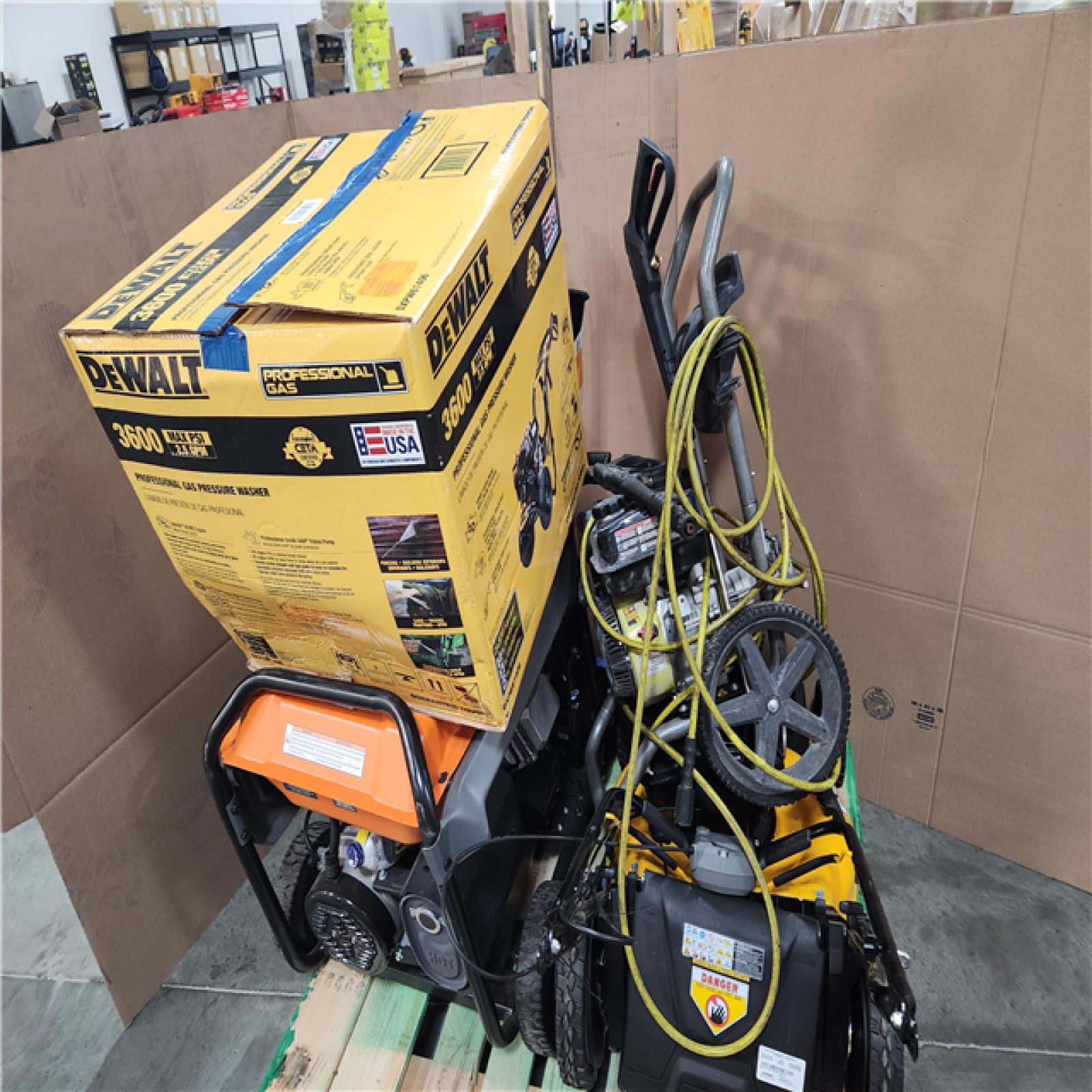 CALIFORNIA AS-IS OUTDOOR POWER EQUIPMENT