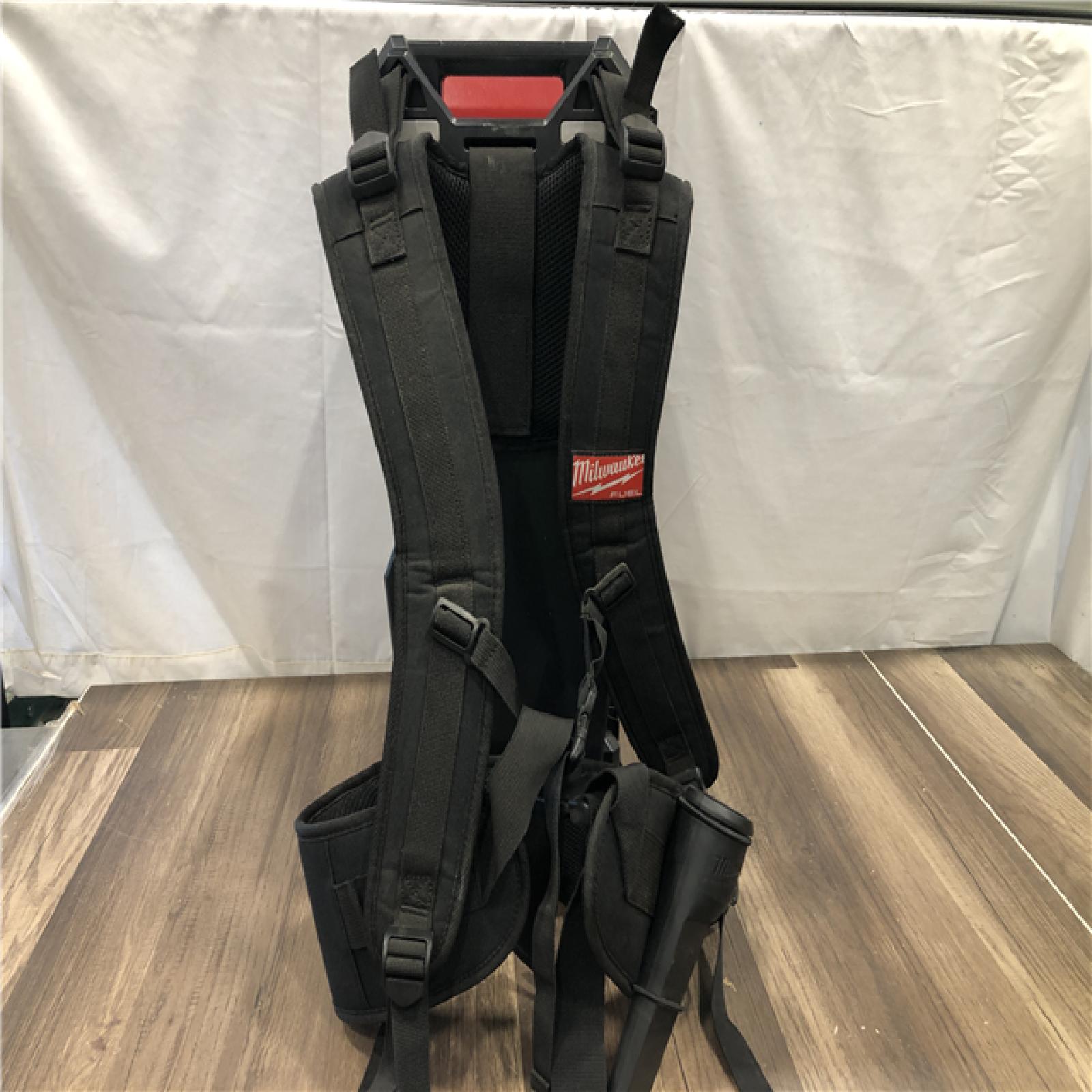 AS-IS Milwaukee FUEL 18-Volt Lithium-Ion Brushless 1 Gal. Cordless 3-in-1 Backpack Vacuum (Vacuum-Only)