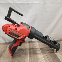 AS-IS- Milwaukee M12 12V Cordless 10oz Caulk/Adhesive Gun (Tool Only)