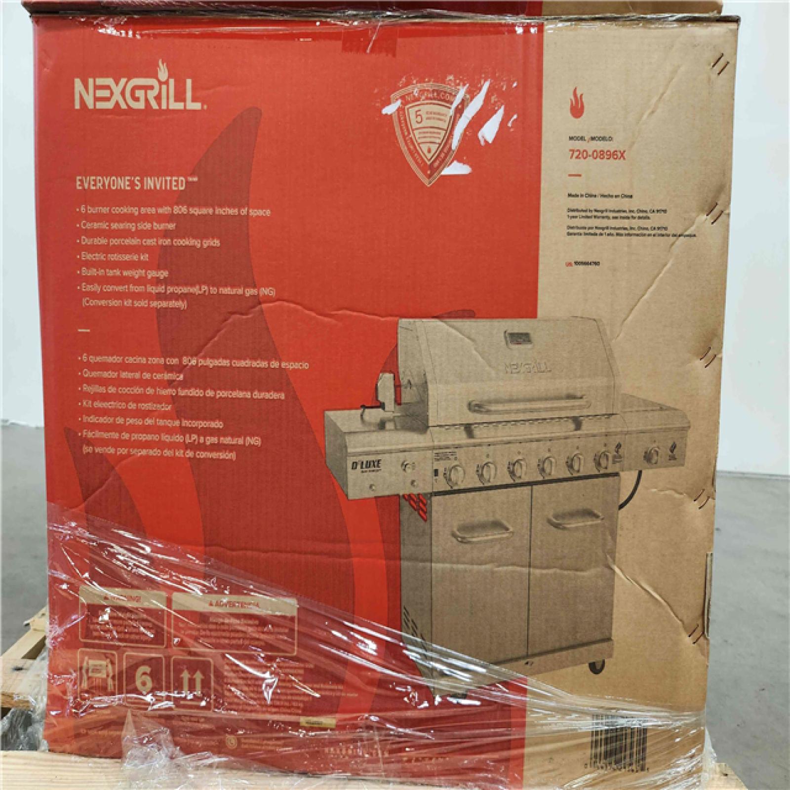 Phoenix Location NEW Nexgrill 6Burner Propane Gas Grill in Stainless