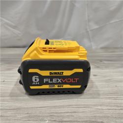 AS-IS DEWALT FLEXVOLT 20V/60V MAX Lithium-Ion 6.0Ah Battery and Charger Kit