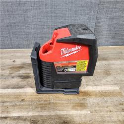 HOUSTON LOCATION - AS-IS M12 12-Volt Lithium-Ion Cordless Green 125 Ft. Cross Line and Plumb Points Laser Level (Tool-Only)