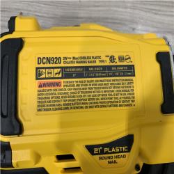 AS-IS DEWALT 20-Volt 21° Cordless Framing Nailer (Tool-Only)
