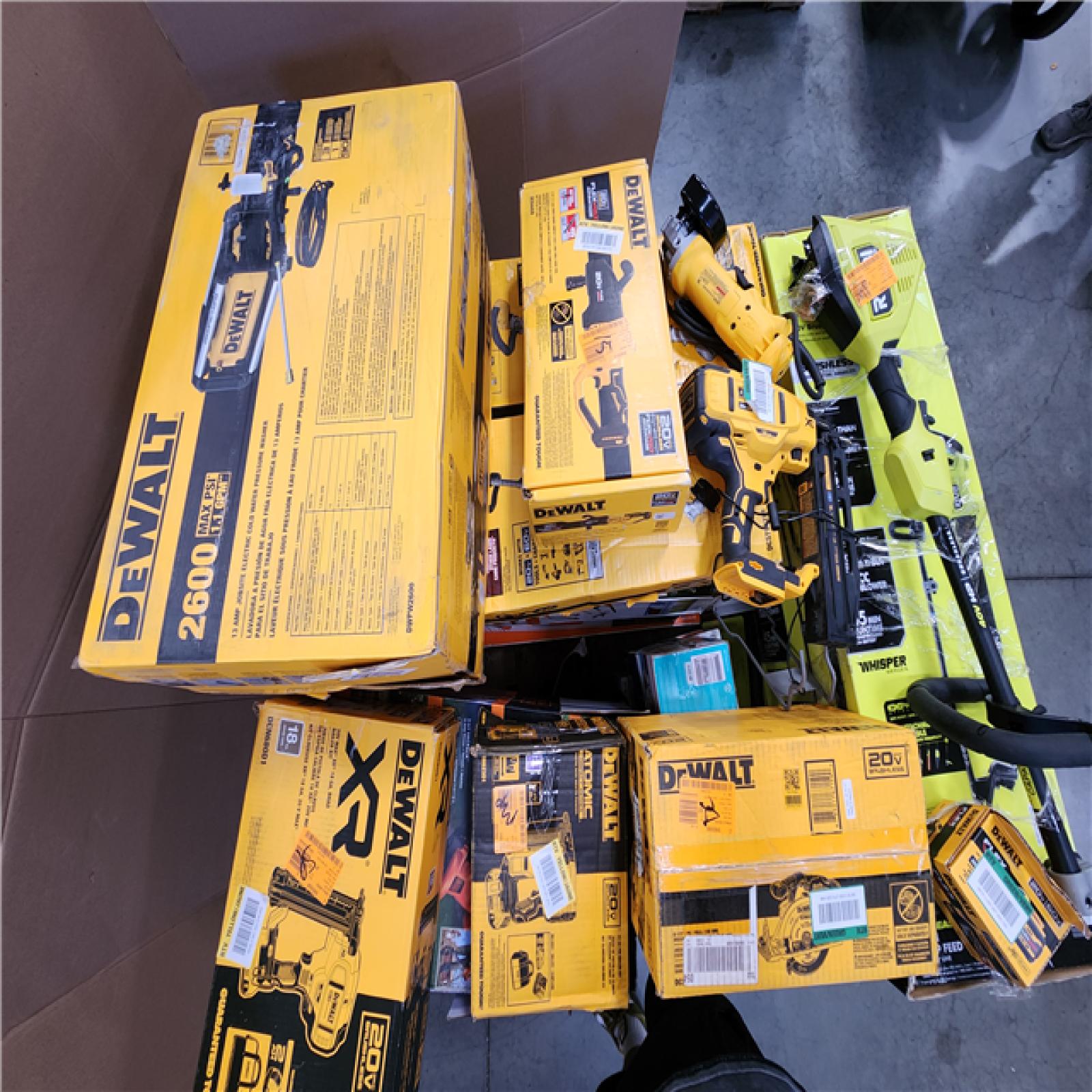 CALIFORNIA AS-IS TOOL PALLET