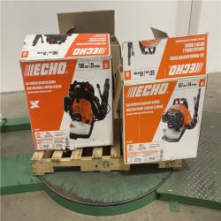 Dallas Location - As-Is Echo Backpack Leaf Blower (Lot Of 4)