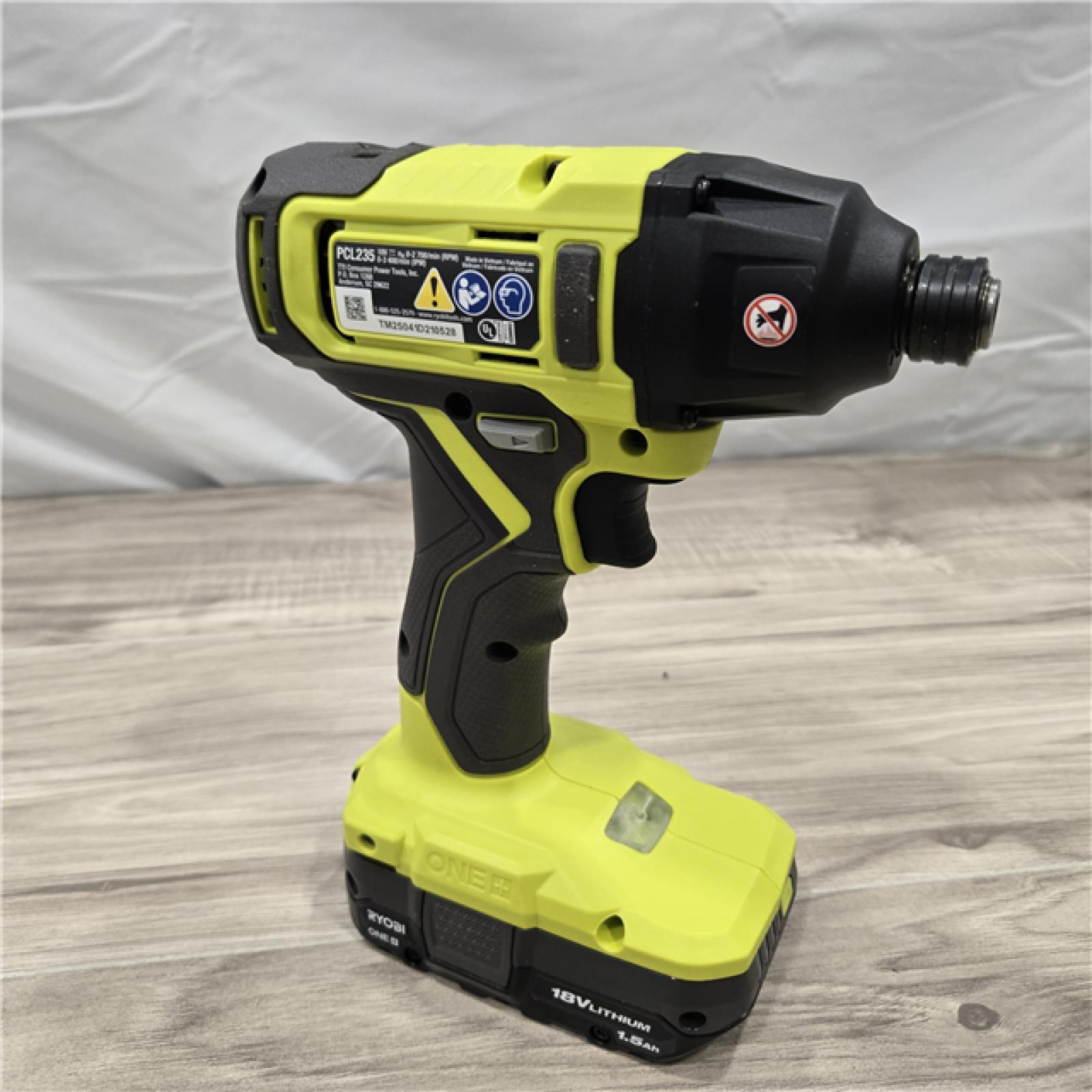 AS-IS ONE+ 18V Cordless 2-Tool Combo Kit