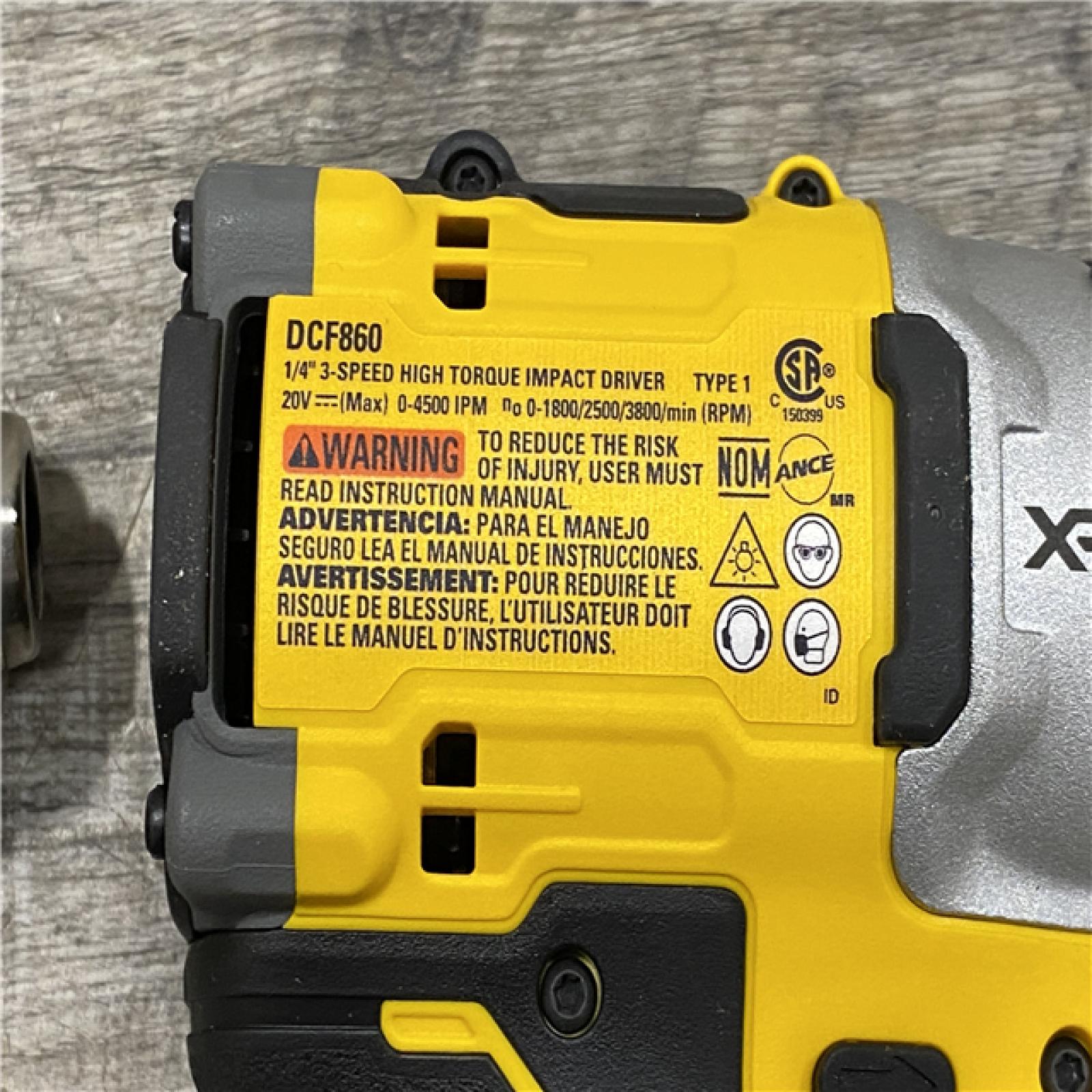 AS-IS DEWALT 20V XR Lithium-Ion Cordless 2-Tool Combo Kit