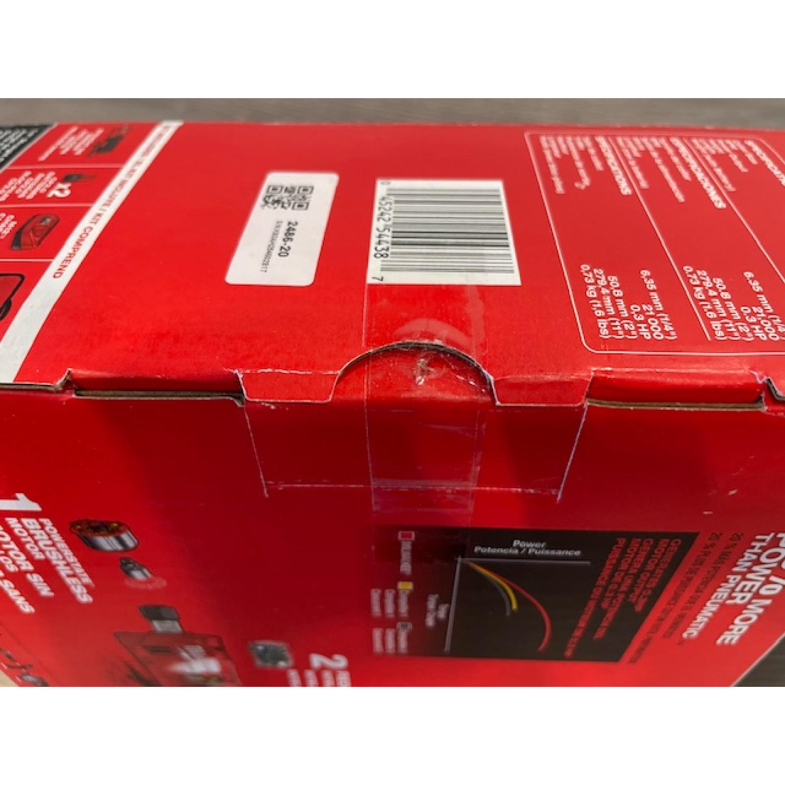 NEW - Milwaukee  FUEL 12V Lithium-Ion Brushless Cordless 1/4 in. Straight Die Grinder Kit