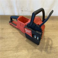 AS-IS Milwaukee FUEL 16 in. 18V Lithium-Ion Brushless Battery Chainsaw (Tool-Only)