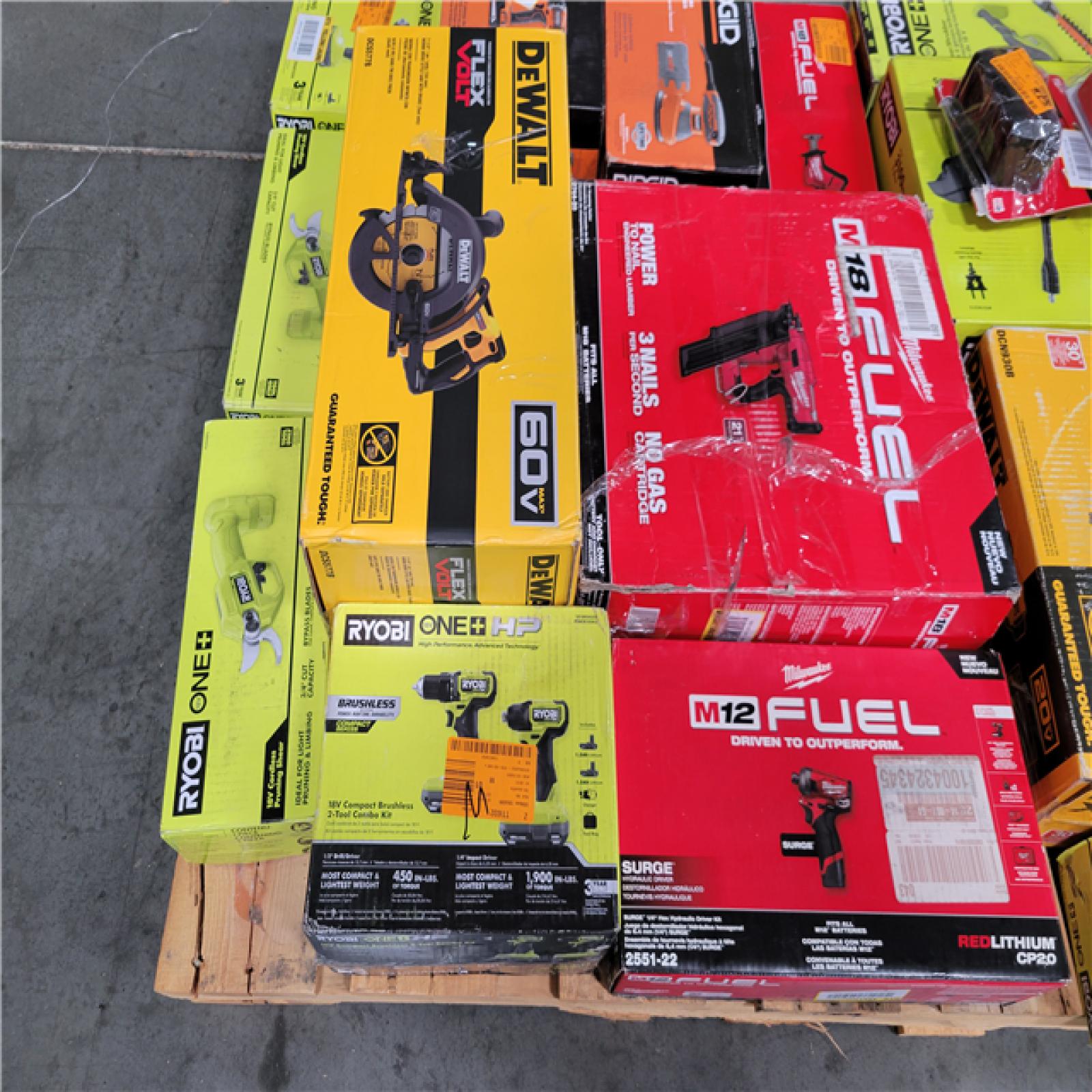 CALIFORNIA AS-IS TOOL PALLET