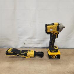 AS-IS- DEWALT 20V Lithium-Ion Cordless 2-Tool Combo Kit
