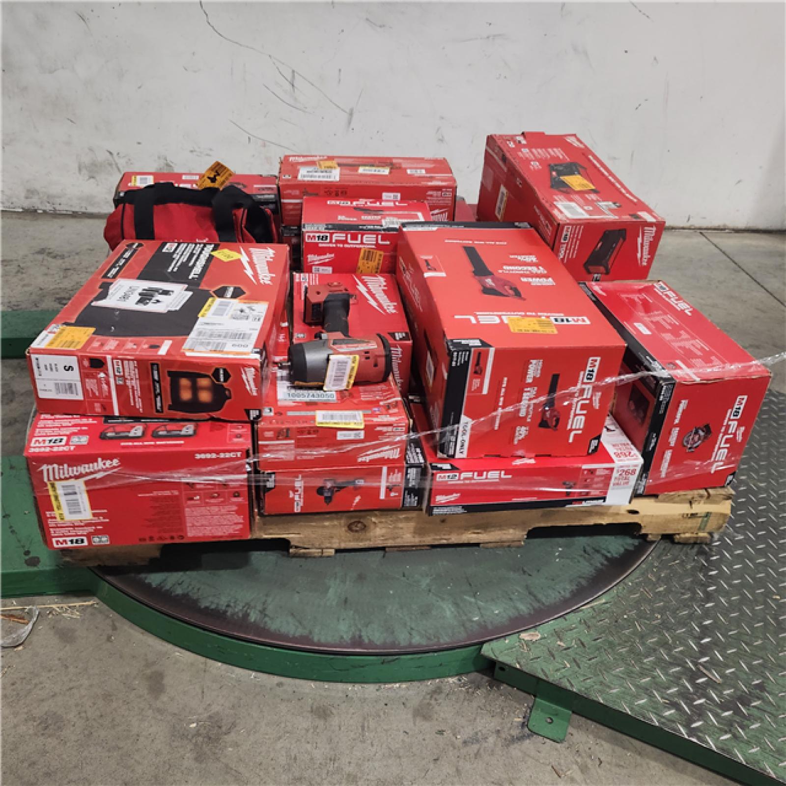 Dallas Location - As-Is MILWAUKEE Tool Pallet