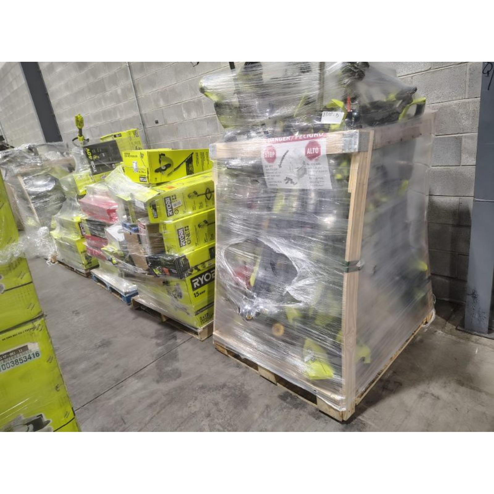 Pittston Location As-Is Power Tools Partial Truckload (13 Pallets) 8305-B