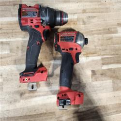 HOUSTON LOCATION - AS-IS MILWAUKEE 2 TOOL COMBO KIT W/ (2) BATTERY & CHARGER