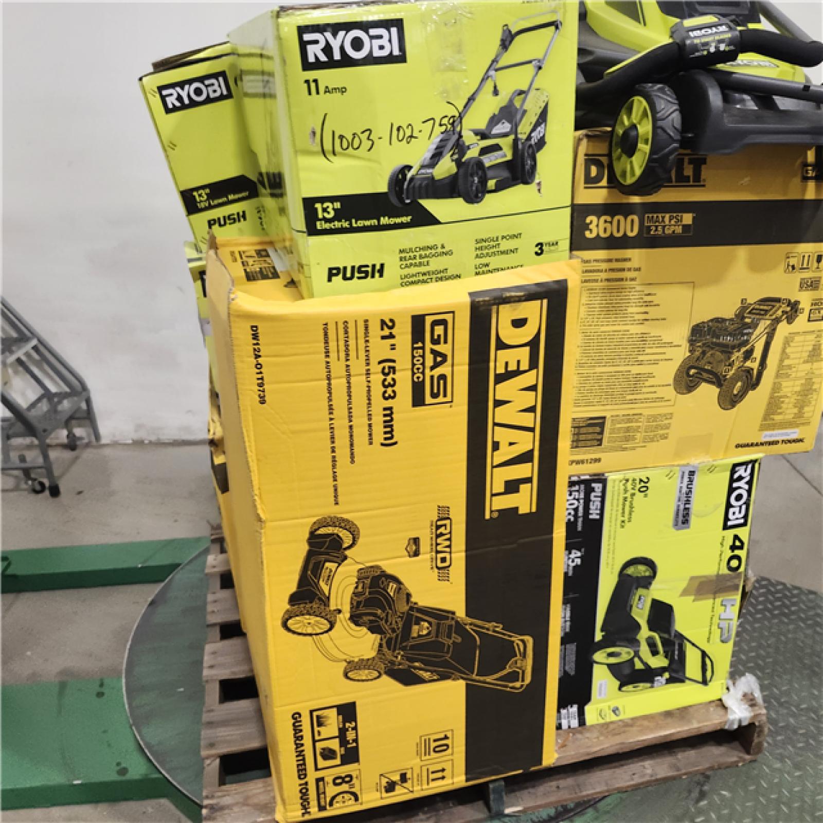 Dallas Location - As-Is Outdoor Power Equipment