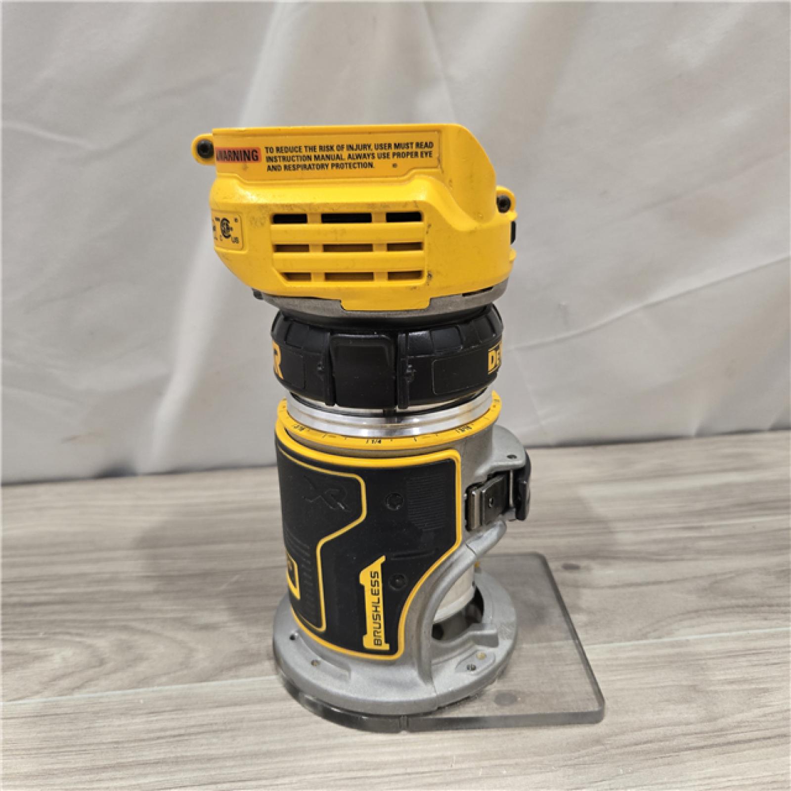 AS-IS Dewalt 20V MAX XR Cordless Compact Router (Tool Only)