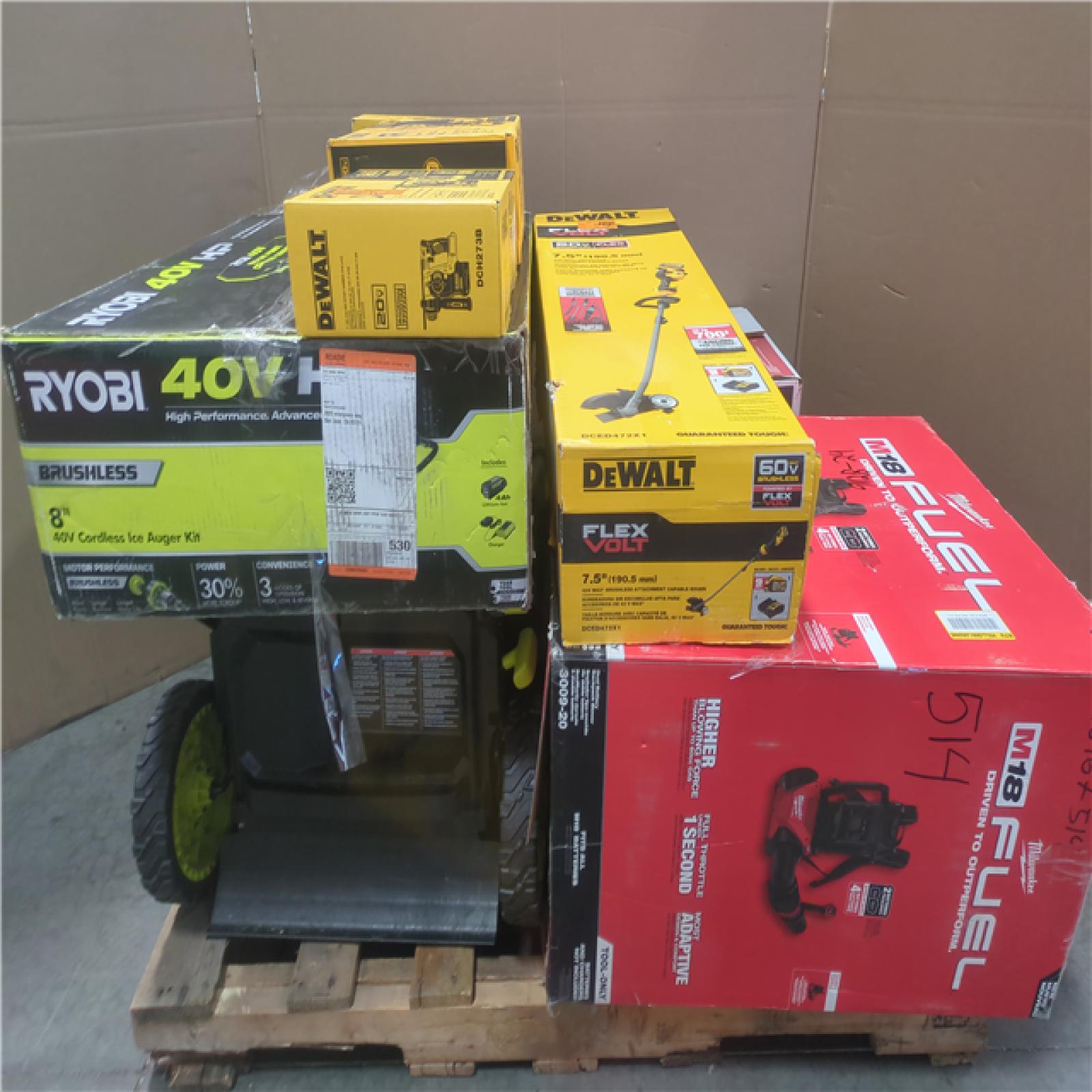 CALIFORNIA AS-IS TOOL PALLET