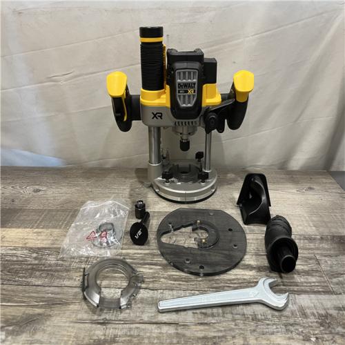 AS-IS DEWALT 20V MAX XR 2-1/4 Peak HP Brushless Cordless Plunge Router (Tool Only)