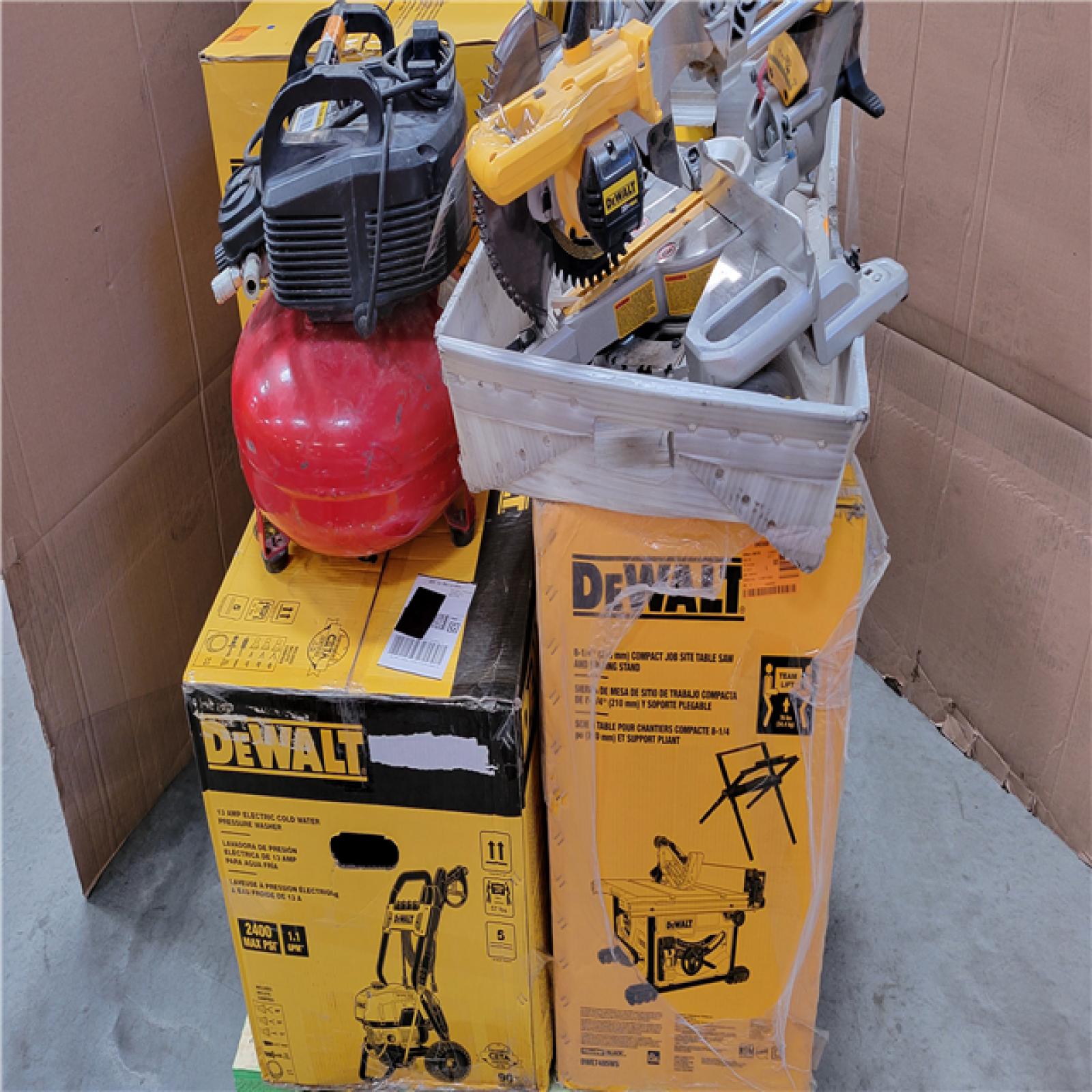 CALIFORNIA AS-IS TOOL PALLET