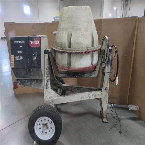 CALIFORNIA AS-IS TORO CM•958H Concrete Mixer