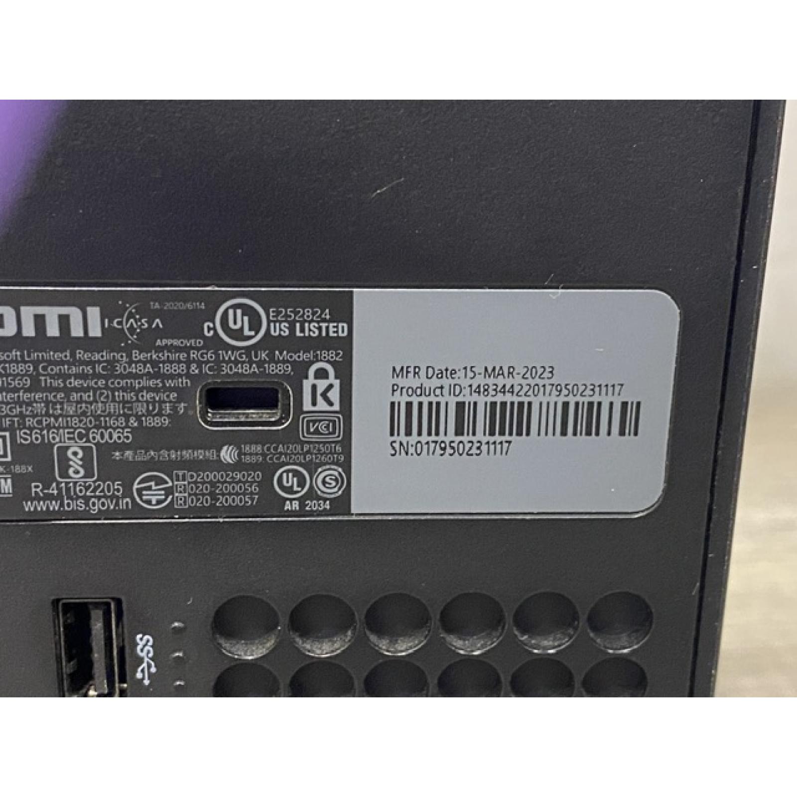 AS-IS Xbox Series X 1TB Console