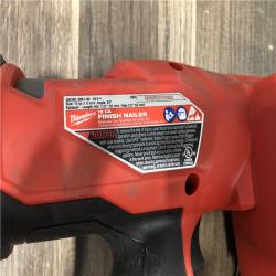 AS-IS Milwaukee FUEL 18-Volt Lithium-Ion Brushless Cordless Gen II 16-Gauge Angled Finish Nailer (Tool-Only)