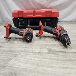 AS-IS Milwaukee FUEL 18V Lithium-Ion Brushless Cordless Hammer Drill and Impact Driver Combo Kit