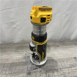 AS-IS DEWALT 20V MAX XR Cordless Brushless Fixed Base Compact Router (Tool Only)