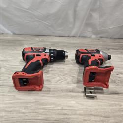AS-IS Milwaukee 18V Cordless 2-Tool Drill/Driver and Impact Driver Kit