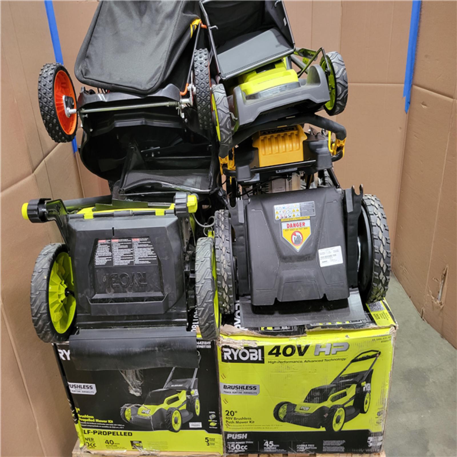CALIFORNIA AS-IS OUTDOOR POWER EQUIPMENT