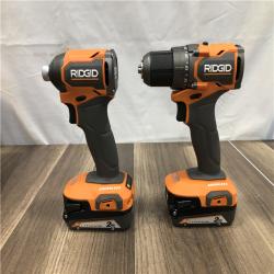 AS-IS RIDGID 18V SubCompact Brushless 2-Tool Combo Kit