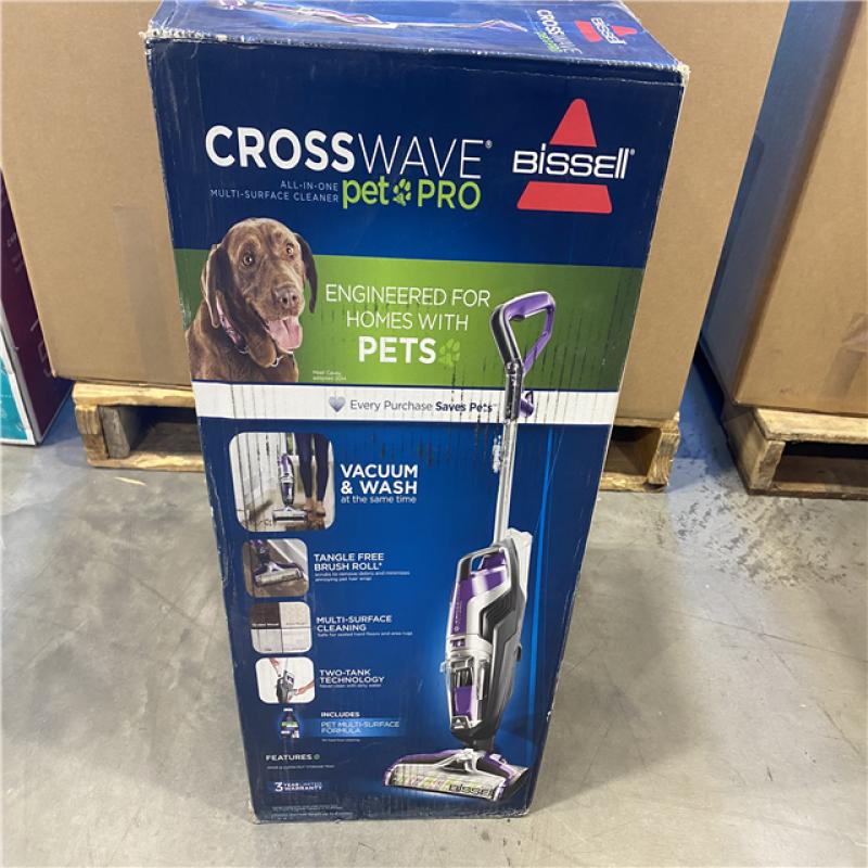 NEW! BISSELL CrossWave Pet Pro MultiSurface Wet Dry Vac 2306