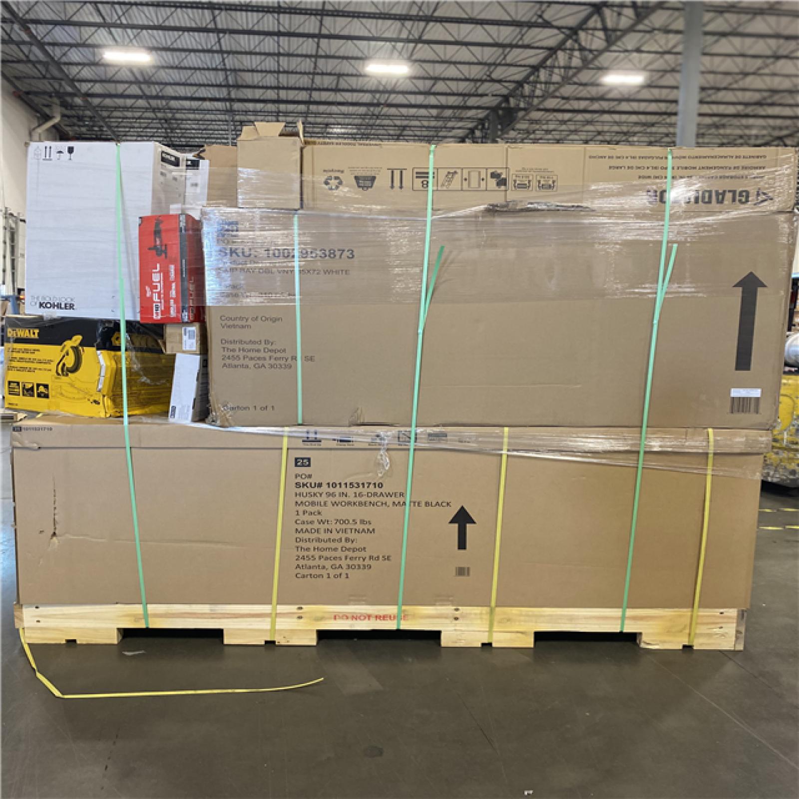 DALLAS LOCATION- AS-IS HOME IMPROVEMENT PALLET