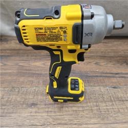GOOD DeWalt 20V MAX 1/2 in. Cordless Brushless Mid-Range Impact Wrench Tool Only