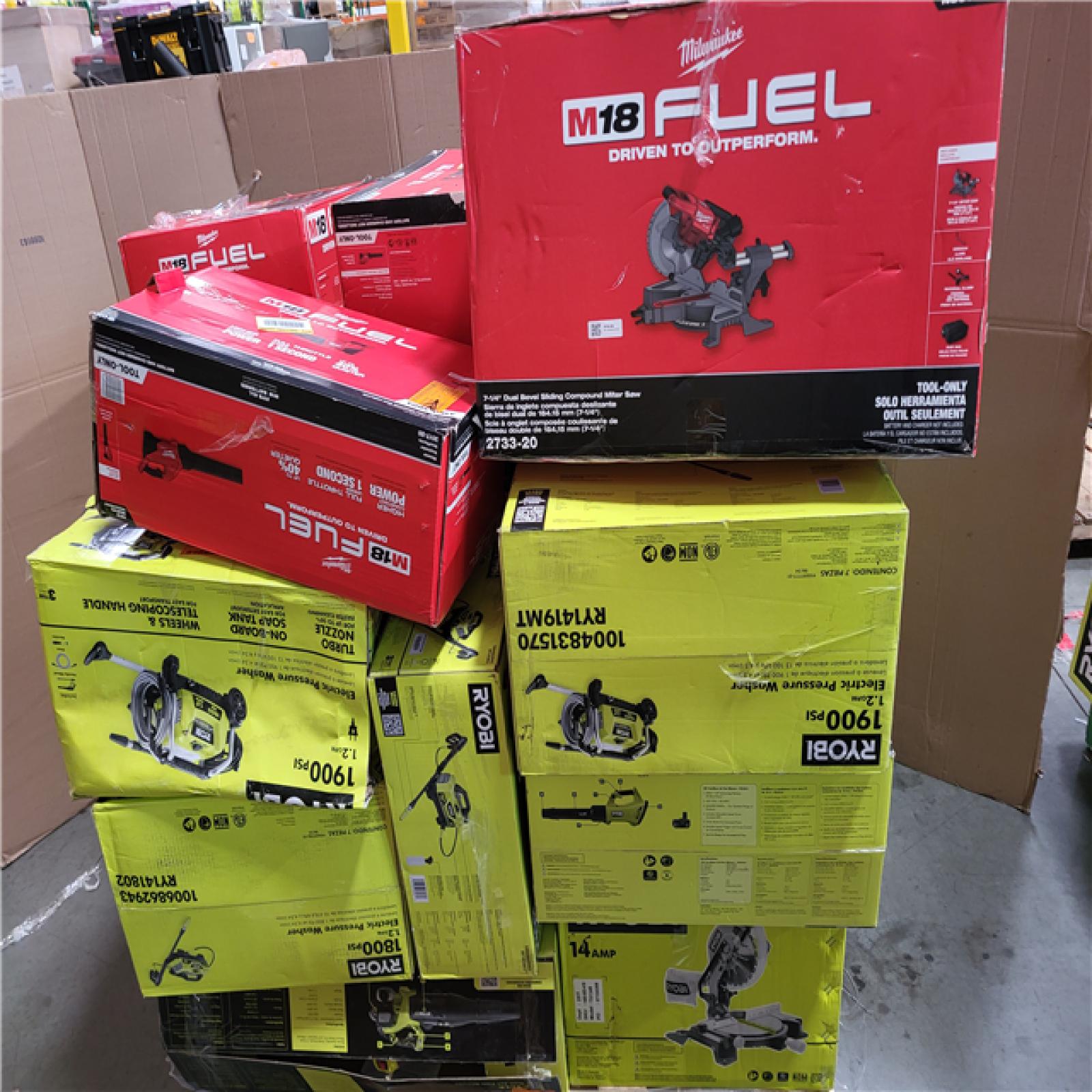 CALIFORNIA AS-IS TOOL PALLET