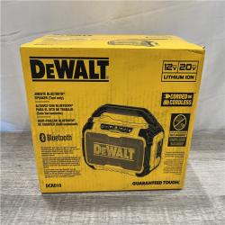 NEW - DEWALT 20V MAX Cordless Bluetooth Speaker (Tool Only)