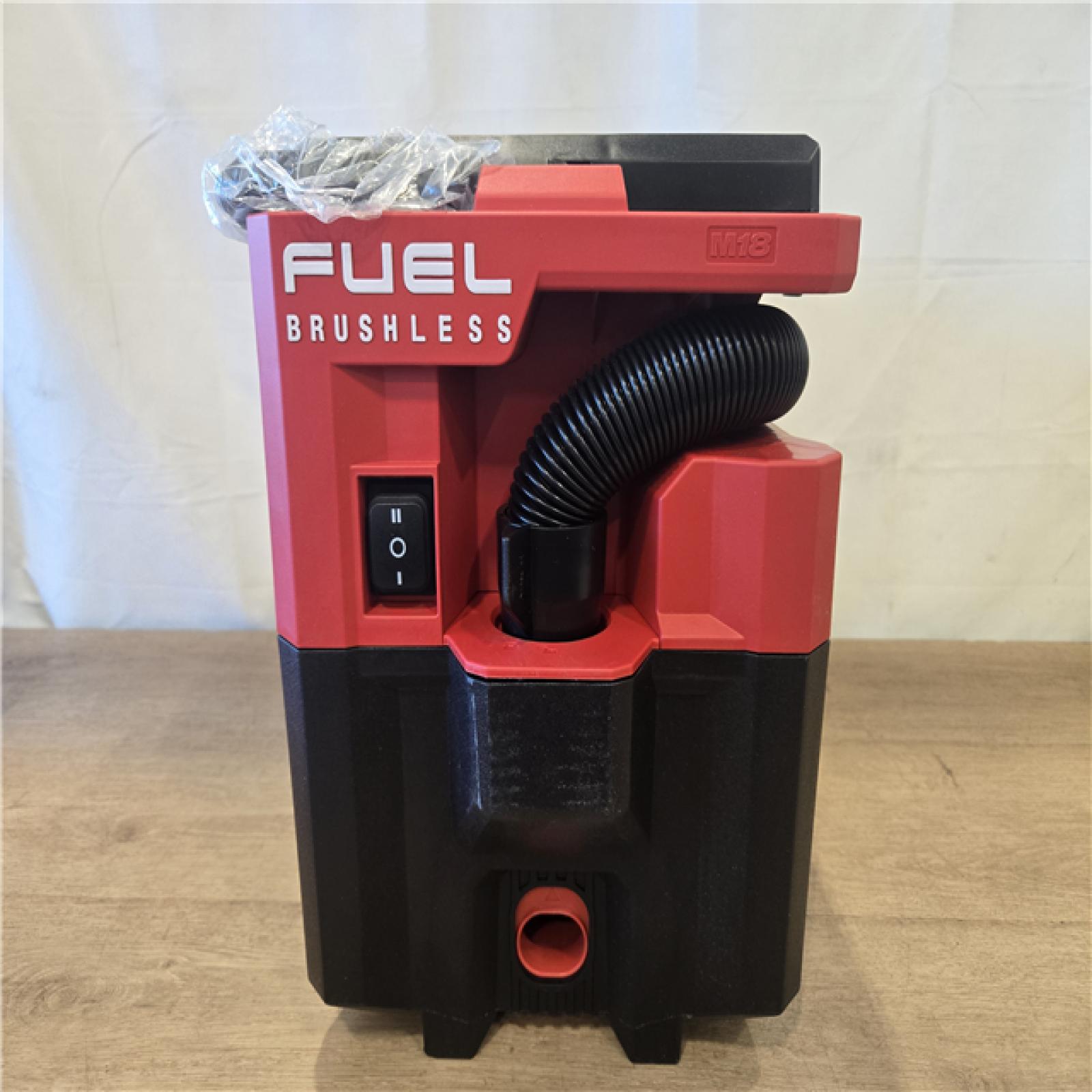 AS-IS Milwaukee FUEL PACKOUT 18V Cordless 2.5 Gal. Wet/Dry Vacuum (Vacuum-Only)