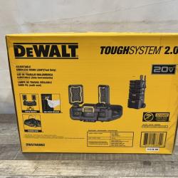 NEW - DEWALT Tough System 2.0 Flex Volt 20V/60V Cordless LED Adjustable Work Light