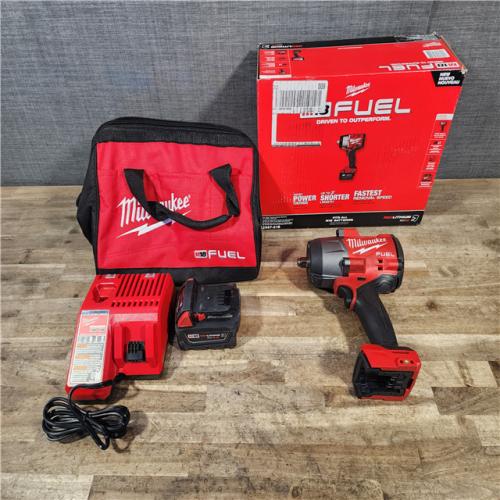 HOUSTON LOCATION - AS-IS Milwaukee FUEL 18V Lithium-Ion Brushless Cordless 1/2 in. Impact Wrench w/Friction Ring Kit