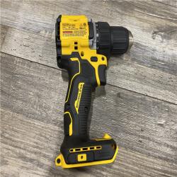 AS-IS DEWALT Atomic 20V Lithium-Ion Cordless Compact 1/2 in. Drill/Driver Kit
