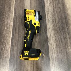 AS-IS DEWALT ATOMIC 20V MAX Cordless Brushless Compact 1/4 in. Impact Driver (Tool Only)