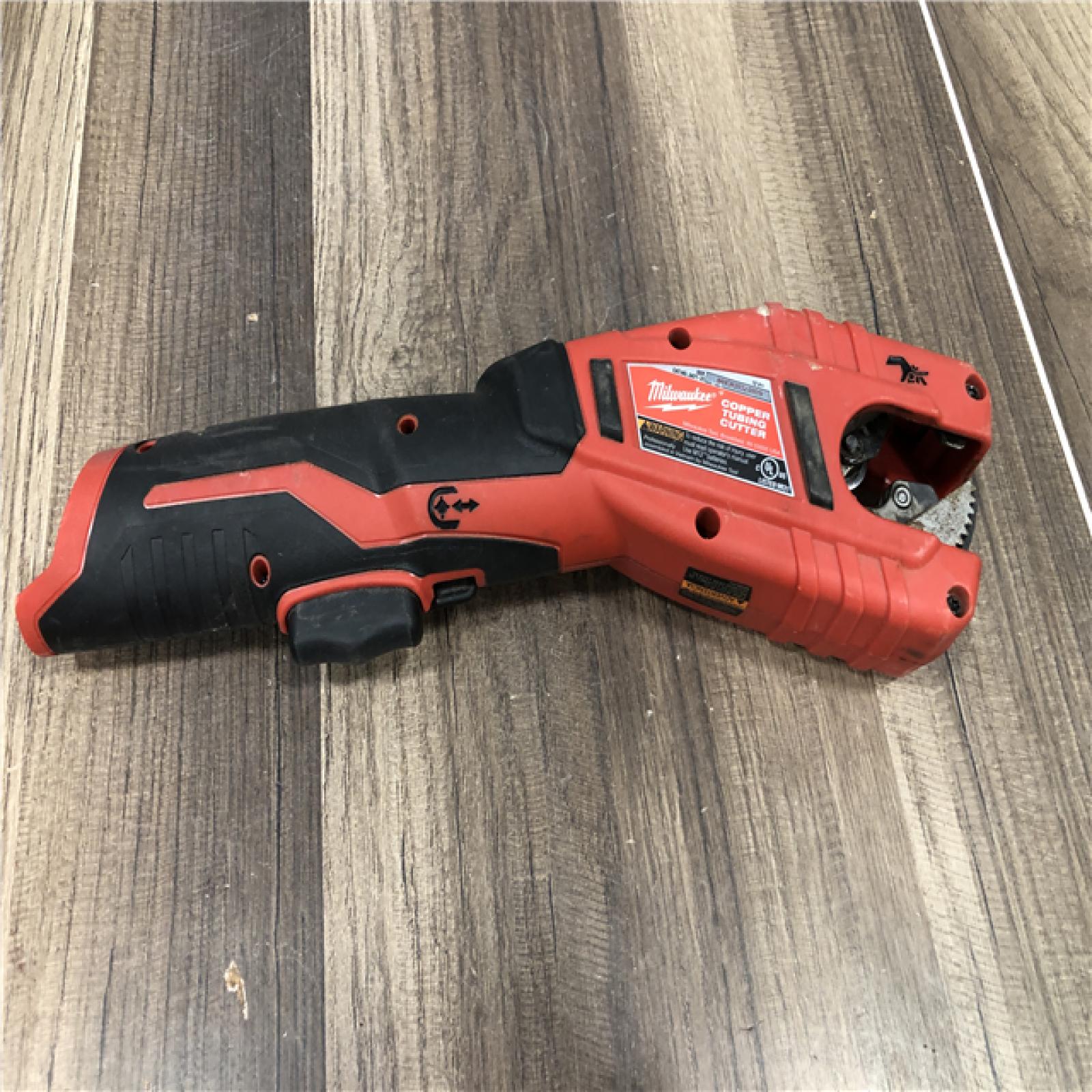 AS-IS Milwaukee 12V Lithium-Ion Cordless Copper Tubing Cutter (Tool-Only)