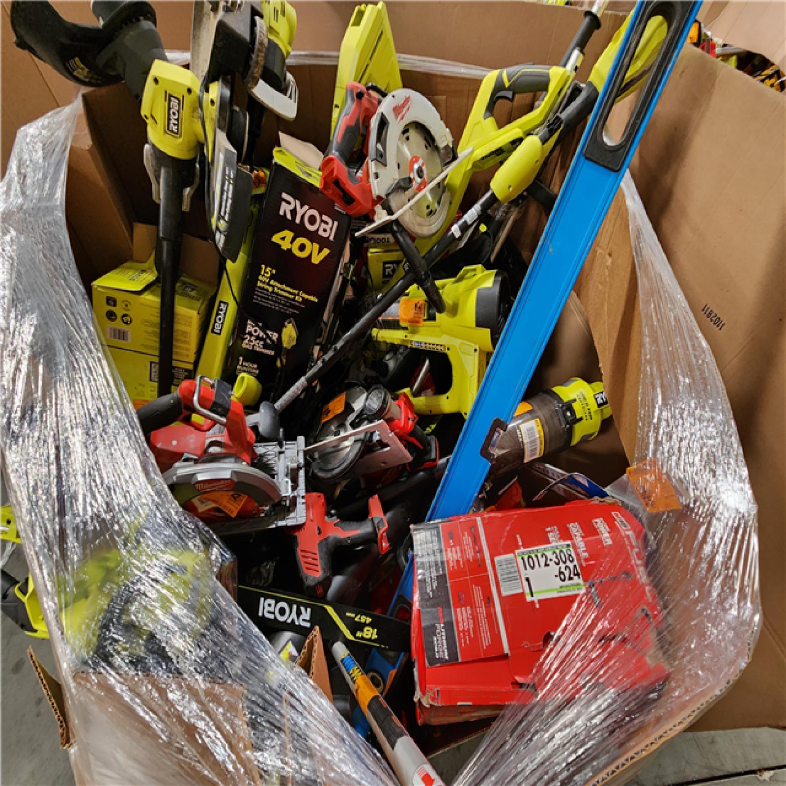 CALIFORNIA AS-IS TOOL PALLET