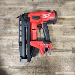 HOUSTON LOCATION - AS-IS MILWAUKEE 16 GAUGE STRAIGHT FINISH NAILER (TOOL ONLY)