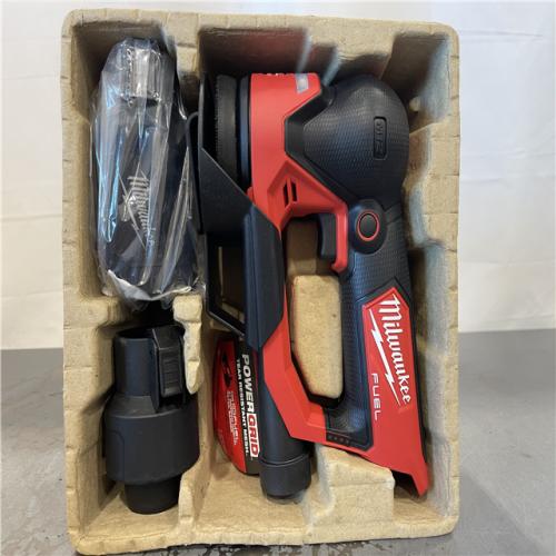 AS-IS - Milwaukee M12 FUEL 12V Lithium-Ion Brushless Cordless 3 in. Random Orbital Detail Sander